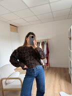 Camille Leopard Sweater