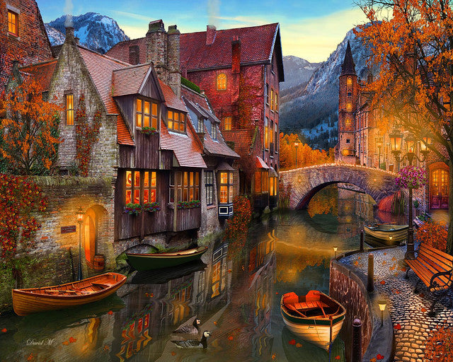 Paint by Numbers - Cosy Canals
