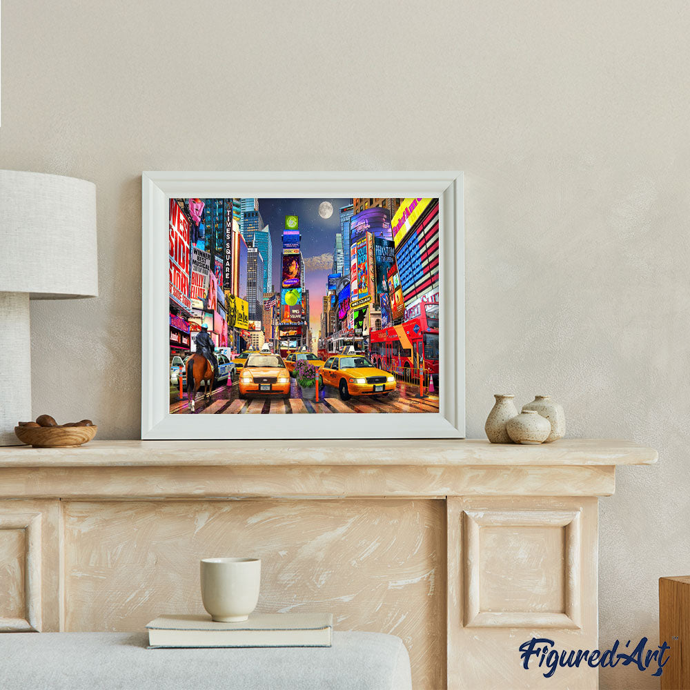 Pintura por números - Noche en Timesquare