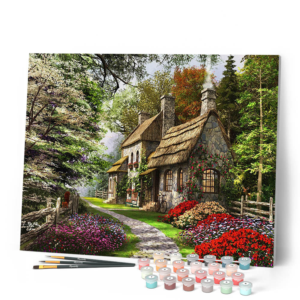 Paint By Numbers - Countryside Landscape