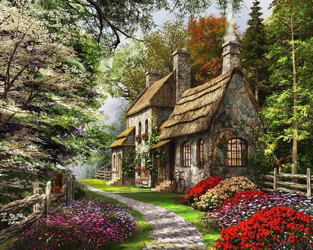 Paint By Numbers - Countryside Landscape