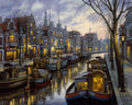 Pintura por números - Vida en el canal