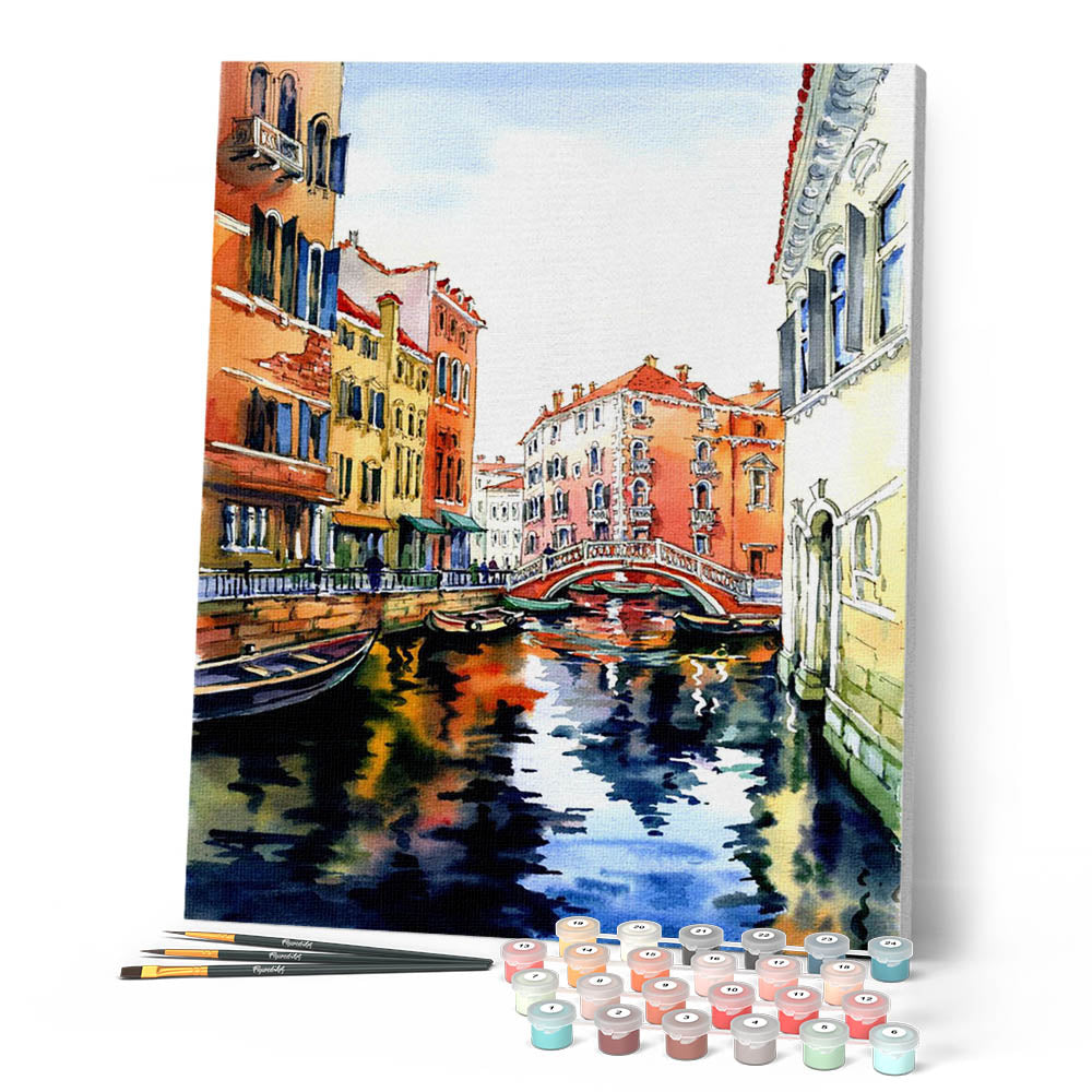 Paint by Numbers - Venice Watercolour