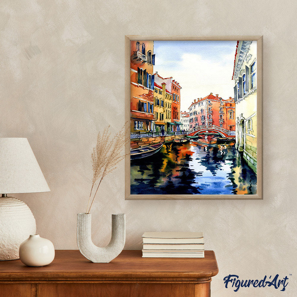Paint by Numbers - Venice Watercolour