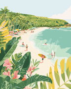 Paint By Numbers - Surfing Paradise