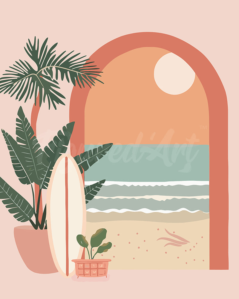 Paint By Numbers - Arch To The Sea