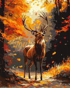 Paint by Numbers - Majestic Stag in Autumn