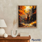 Paint by Numbers - Majestic Stag in Autumn