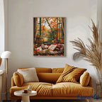 Peinture Par Numéros - Lecture Cosy En Automne