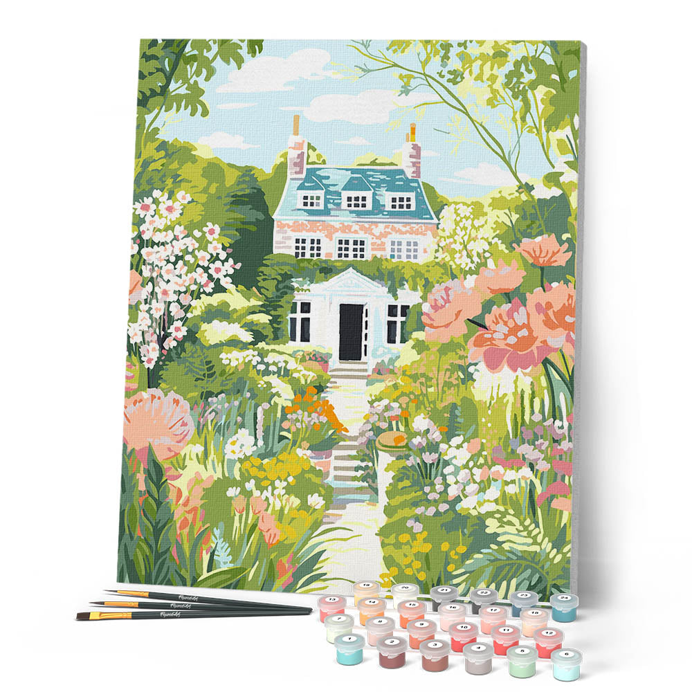 Paint by Numbers - Estate Garden