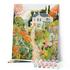 Pintura por números - Jardín de la villa