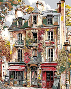 Paint By Numbers - Vintage Facades Of Paris