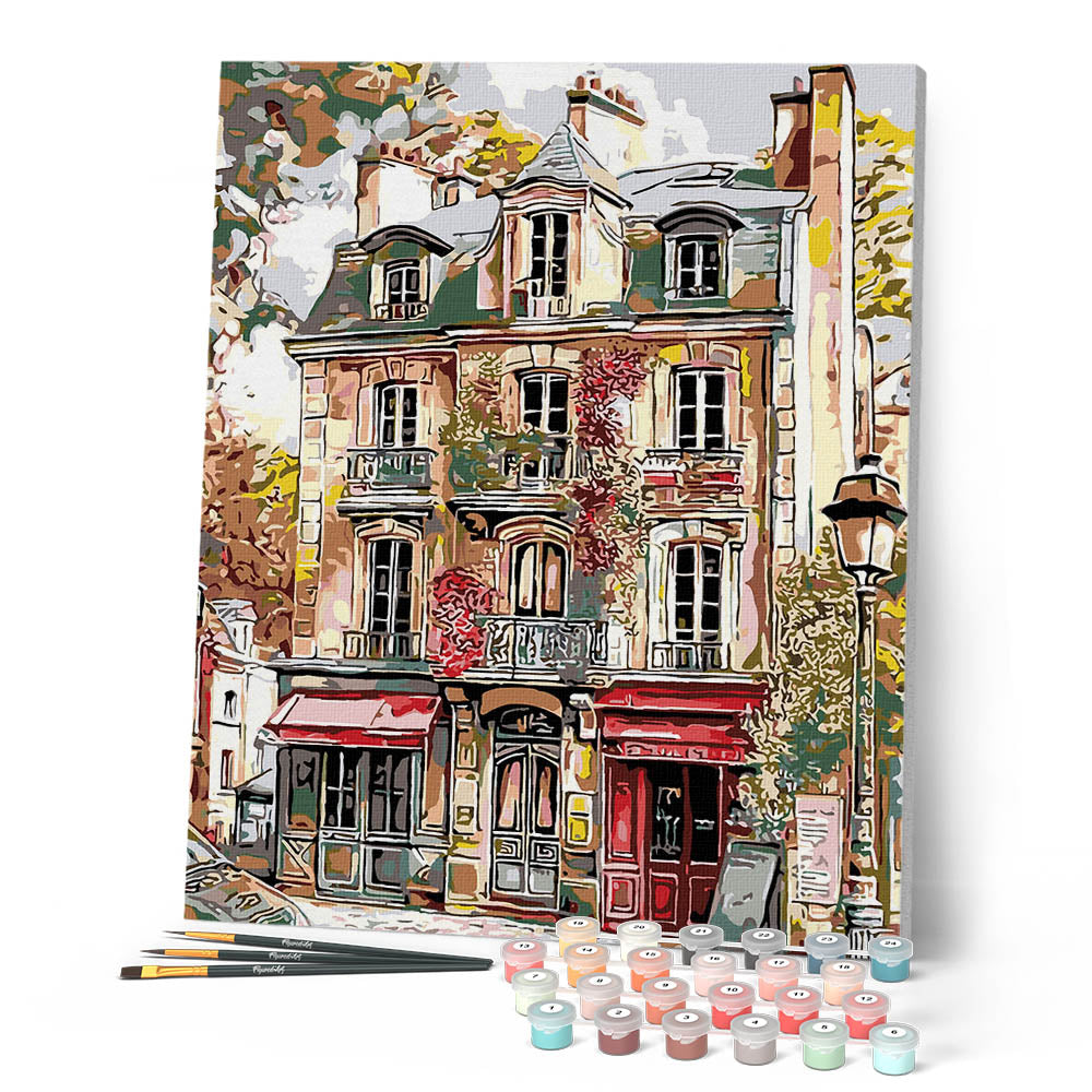 Paint By Numbers - Vintage Facades Of Paris