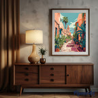 Pintura por números - Callejón marroquí
