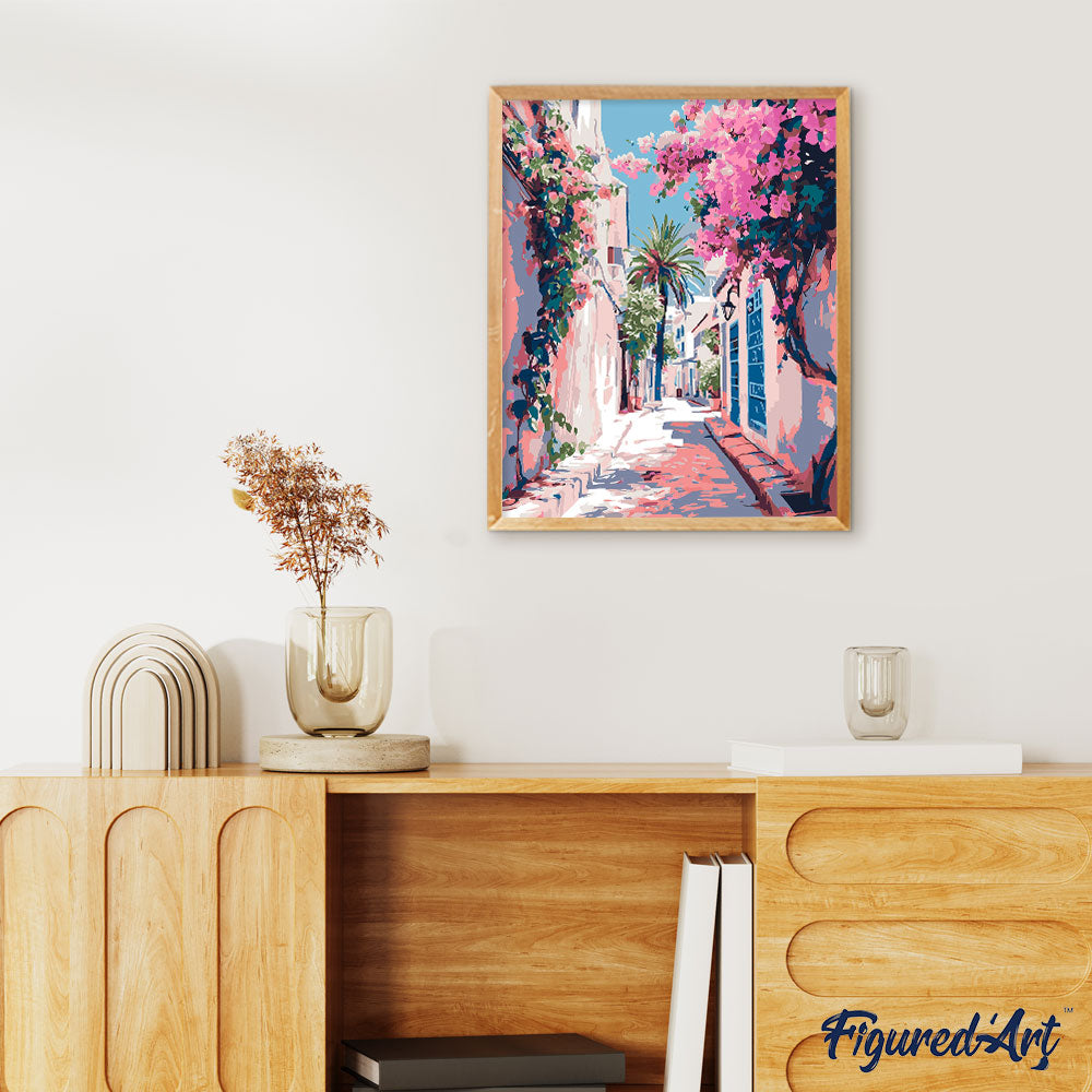 Paint By Numbers - Flowery Alley