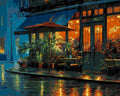 Paint by Numbers - Rainy Local Café