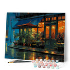 Paint by Numbers - Rainy Local Café