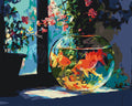 Paint by Numbers - Sunny Fishbowl