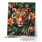 Paint by Numbers - Tropical Tiger