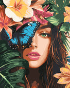 Paint By Numbers - Tropical Beauty
