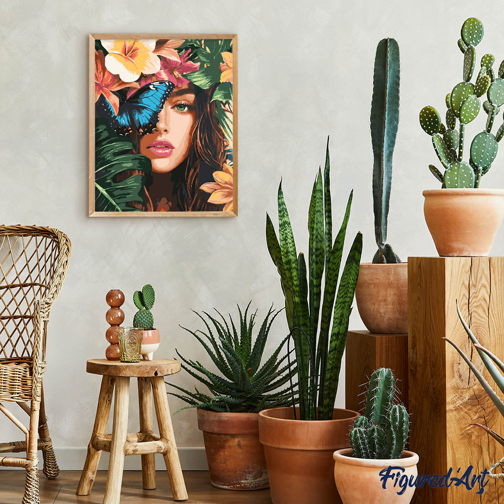 Paint By Numbers - Tropical Beauty
