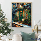 Paint By Numbers - Festive Green Door