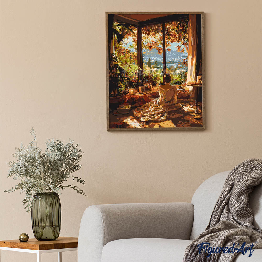 Paint by Numbers - Cosy Autumn Morning