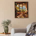 Paint by Numbers - Cosy Autumn Morning