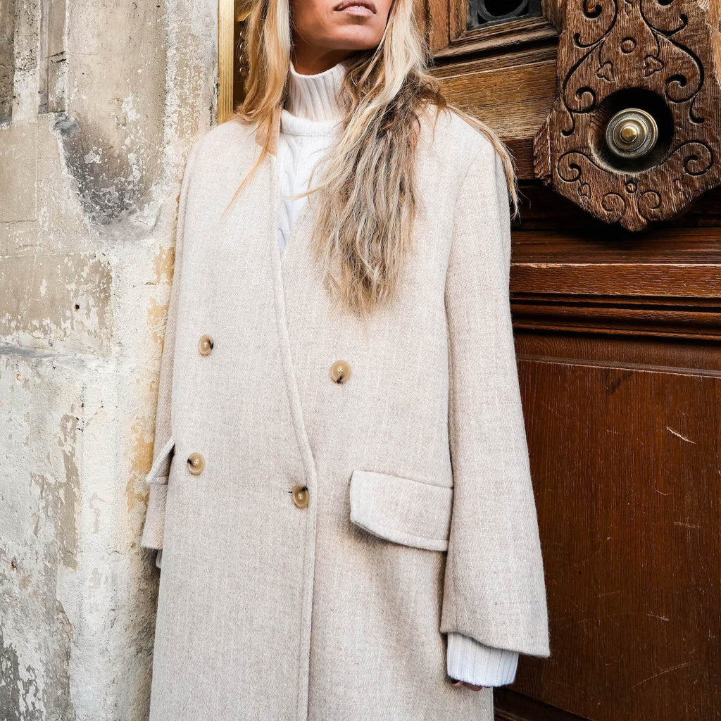 Margaux Lonnberg - Manteau Fair Cream