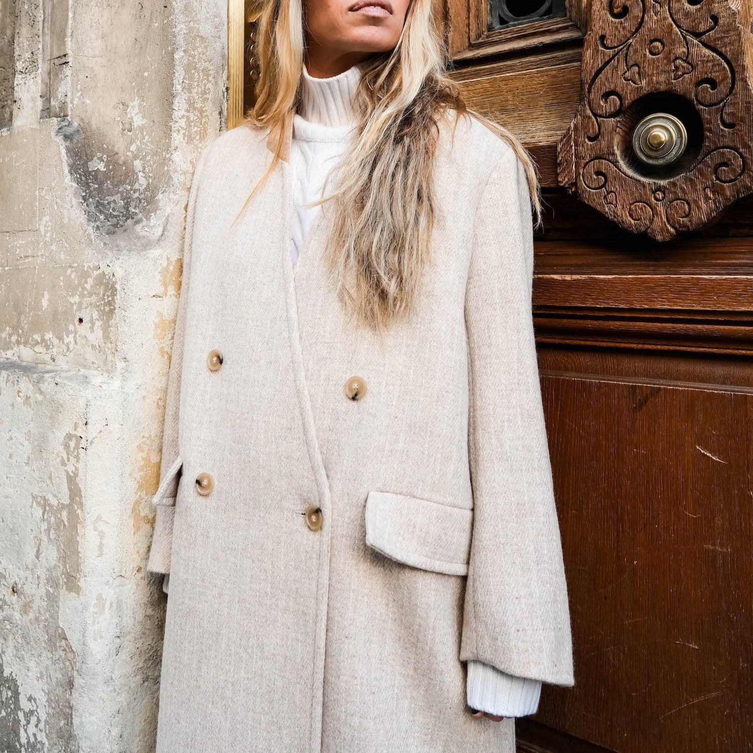 Margaux Lonnberg - Manteau Fair Cream
