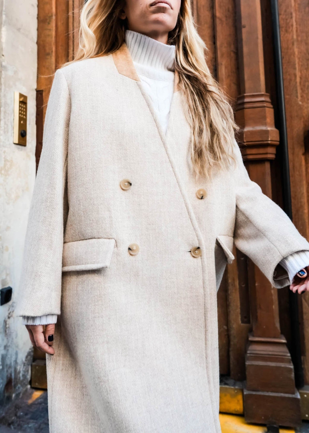 Margaux Lonnberg - Manteau Fair Cream