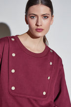 Sweat Poppy Burgundy