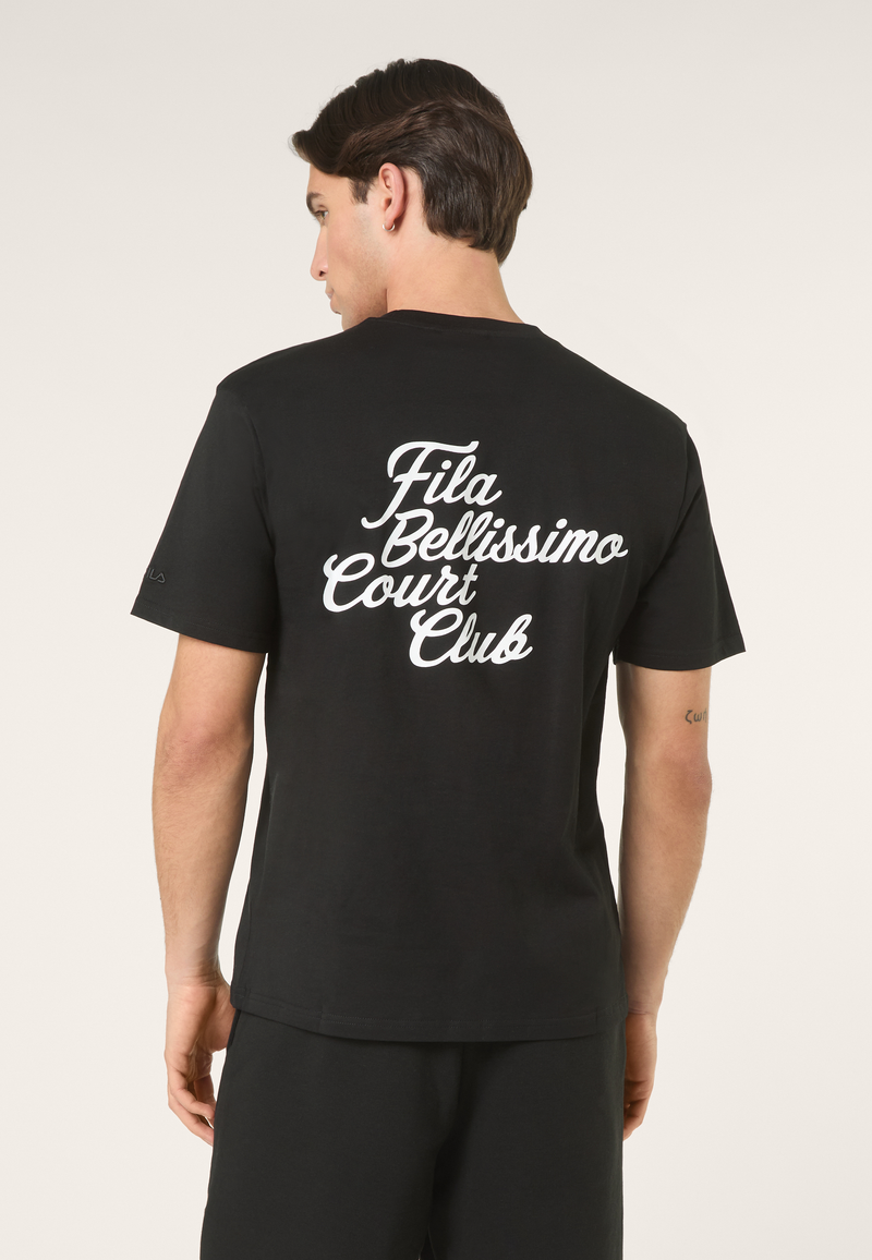 T-Shirt À Imprimé Décontracté - Noir
