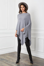 Fano Poncho - Grey