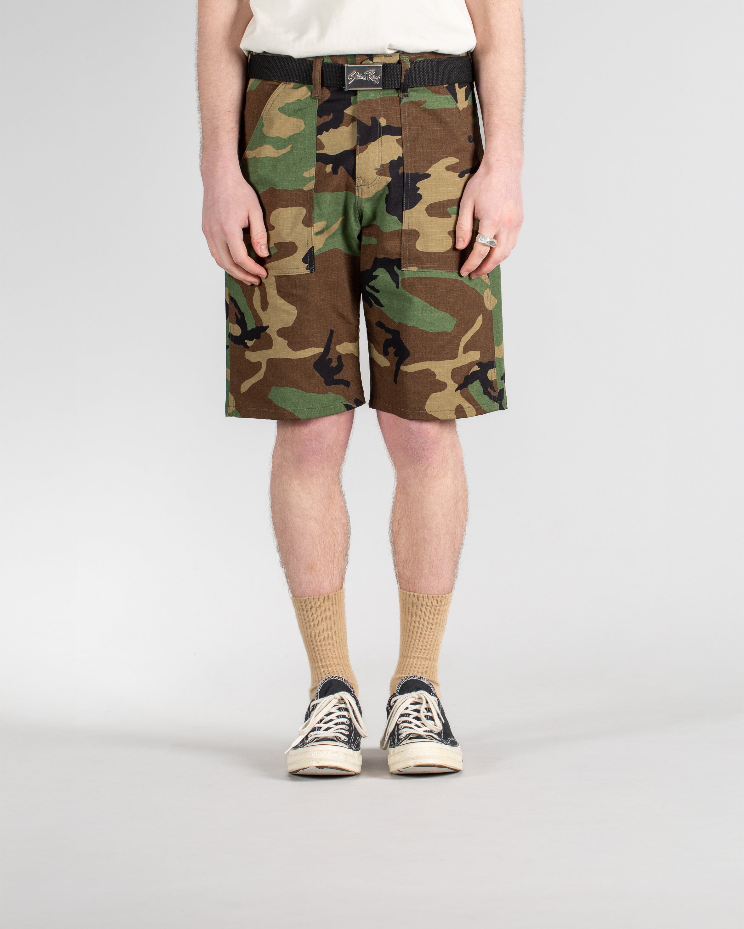 Short Fatigue - Woodland Camo