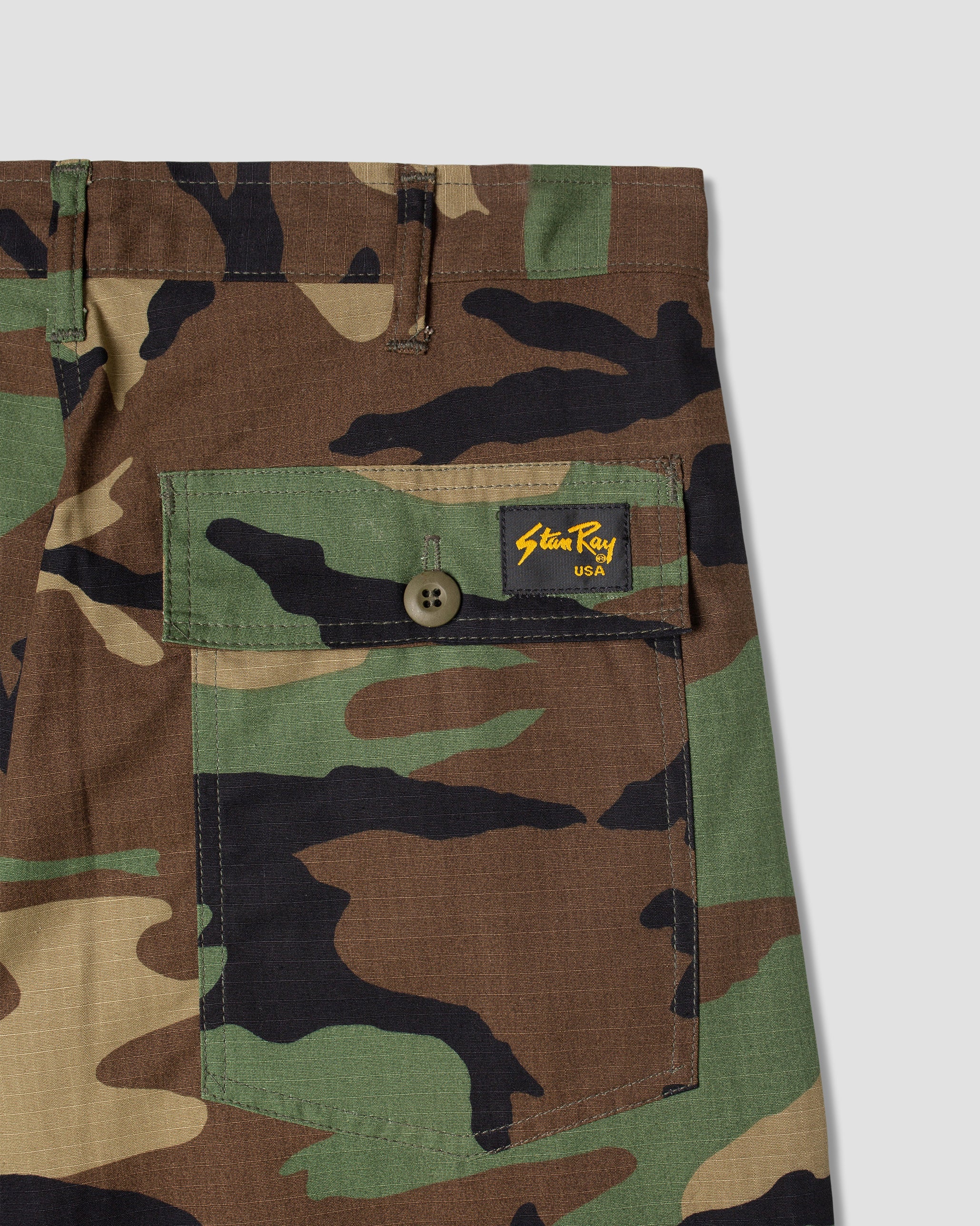 Short Fatigue - Woodland Camo