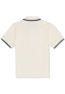 Polo À Liseré Slim - Aigrette