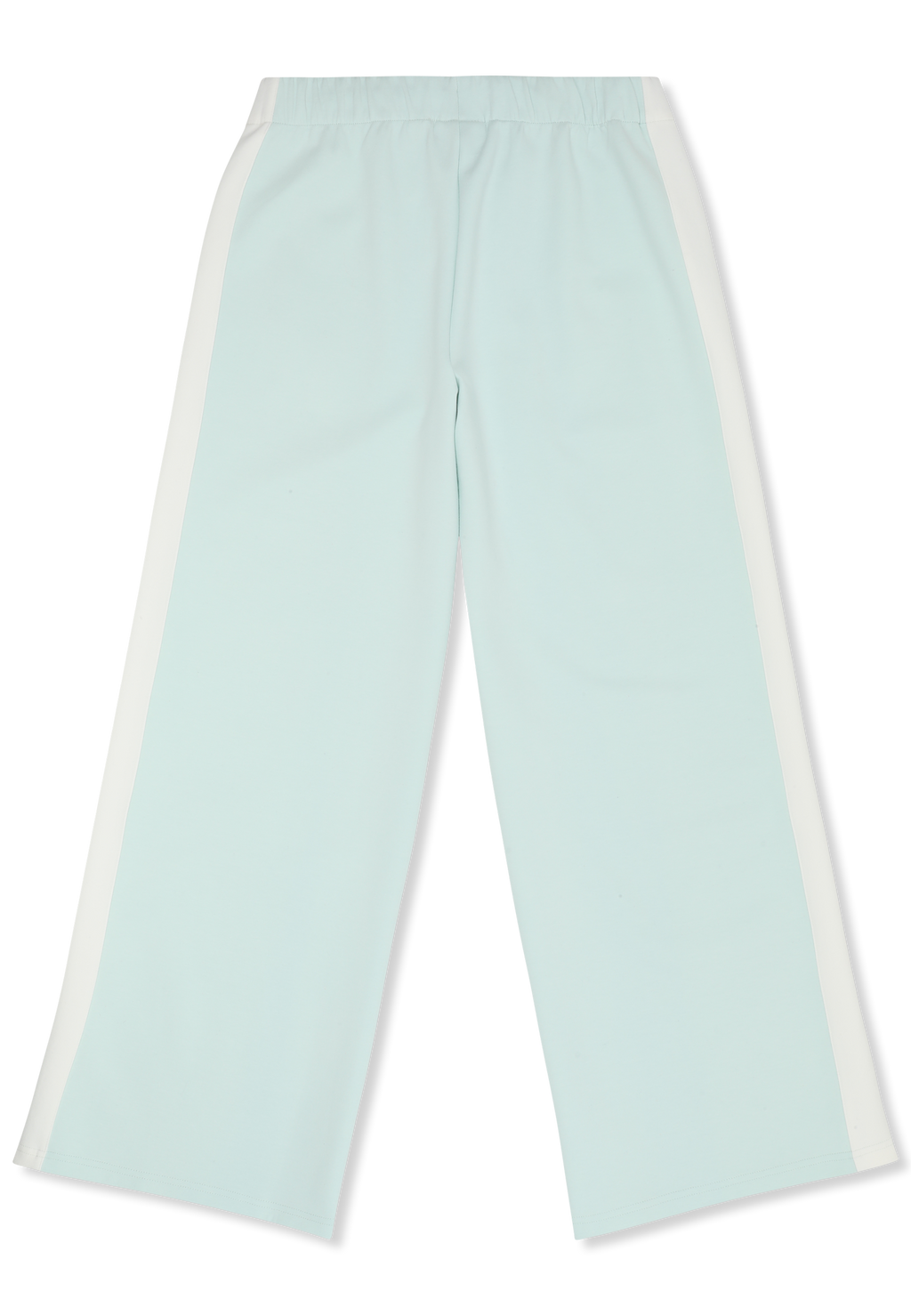 Pantalon De Survêtement Scuba Large À Panneau Contrastant - Mer Apaisante-Aigrette