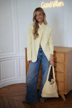 Oliane Braided Bag - Yellow