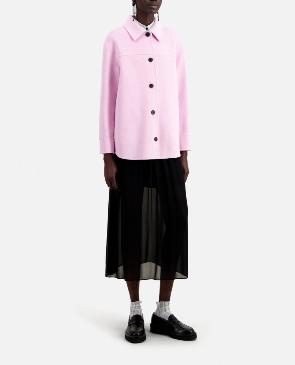 The Kooples - Veste En Laine - Rose - Femme