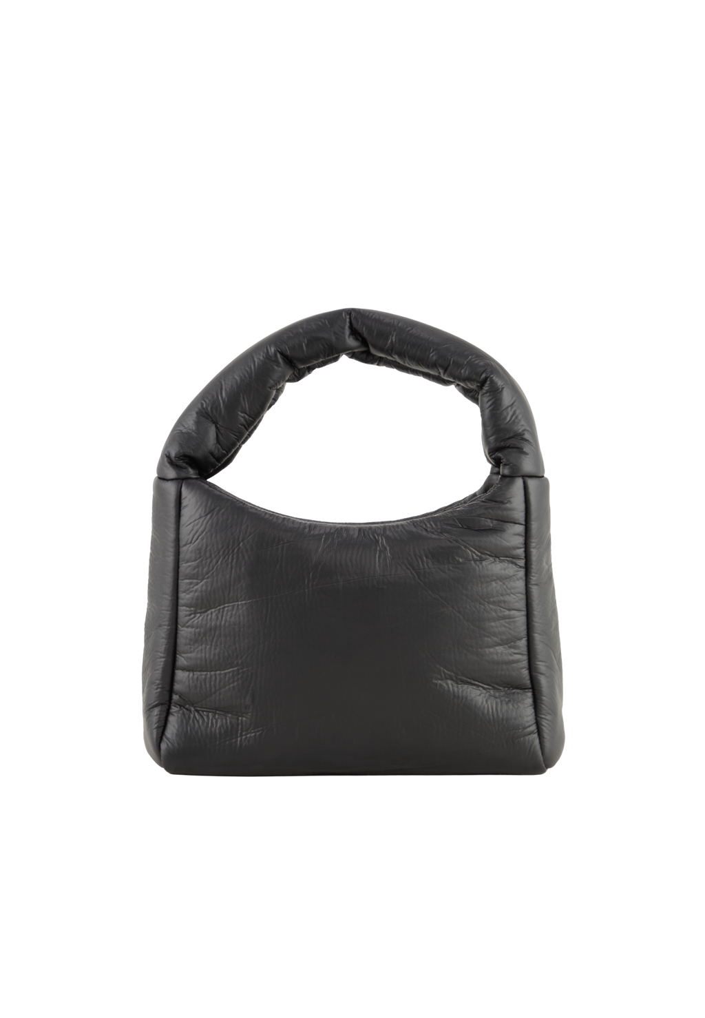 Quilted Tote Bag - Black