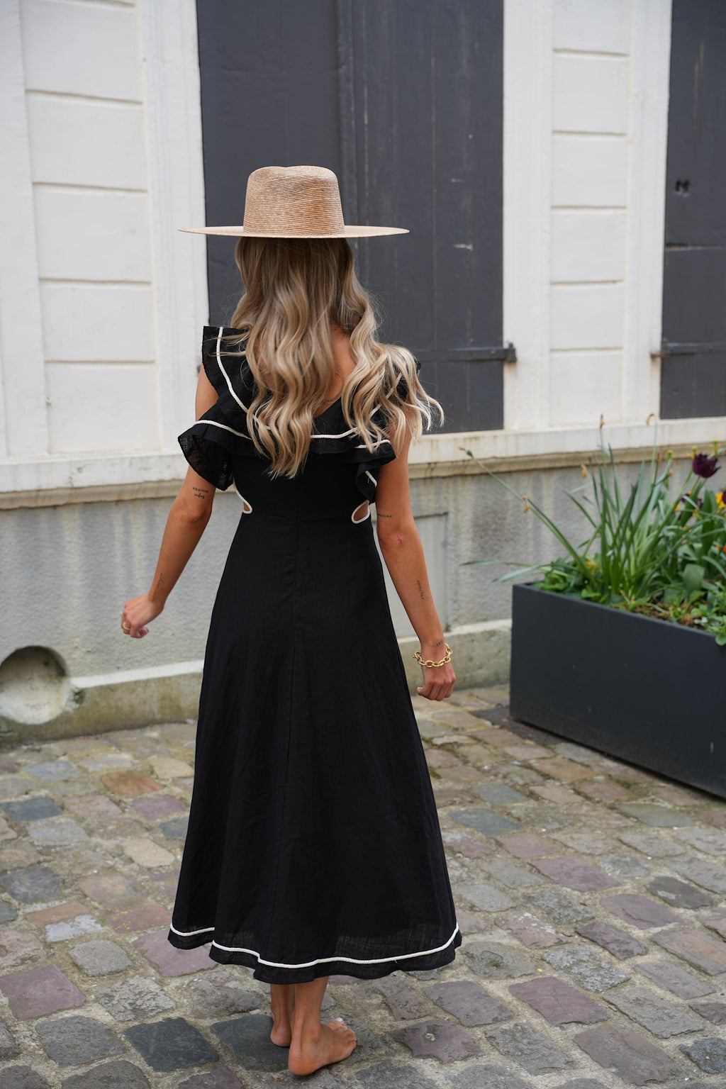 Robe Longue Unna - Noire