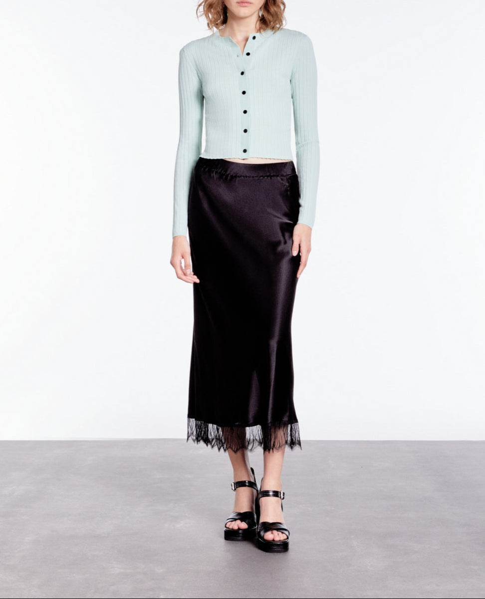 The Kooples - Gilet - Vert Clair - Femme