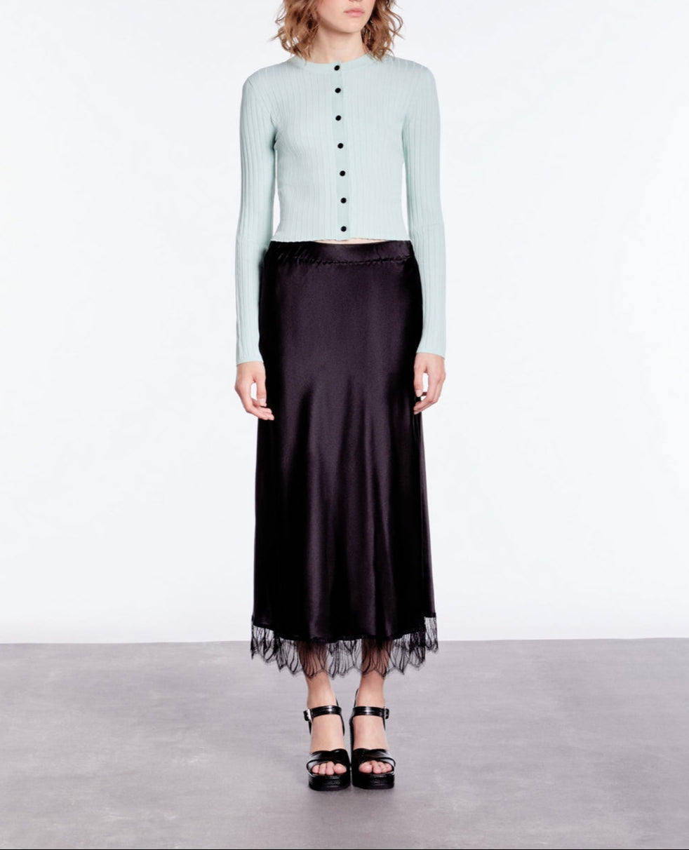 The Kooples - Gilet - Vert Clair - Femme