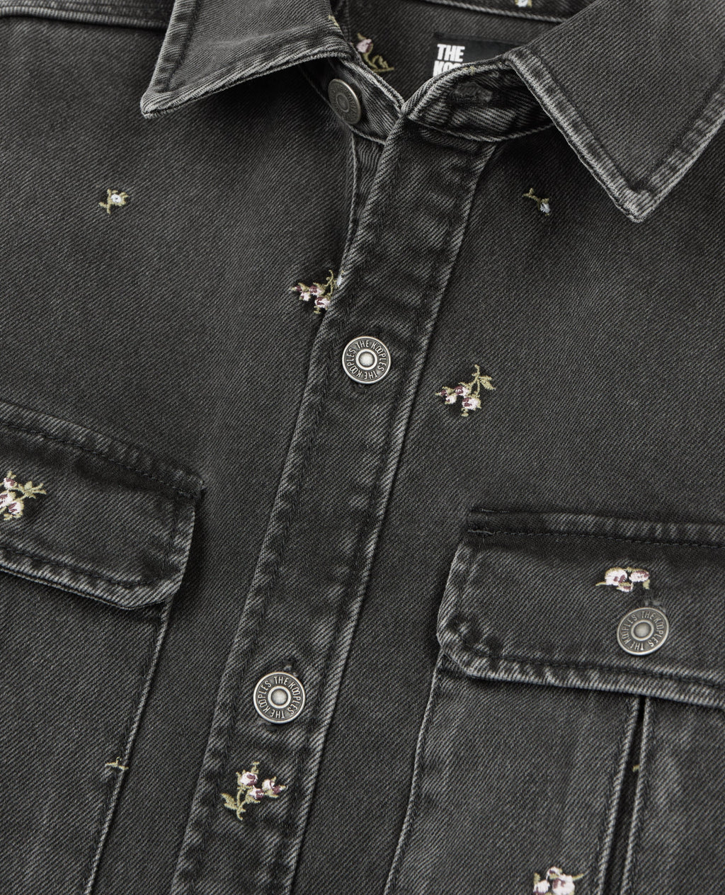 The Kooples - Camisa Oversize Con Bordado De Flores
