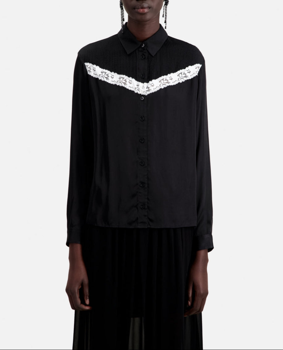 The Kooples - Chemise - Noir - Femme