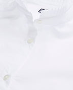 Camisa de manga larga con detalle de cuello plisado - Mujer