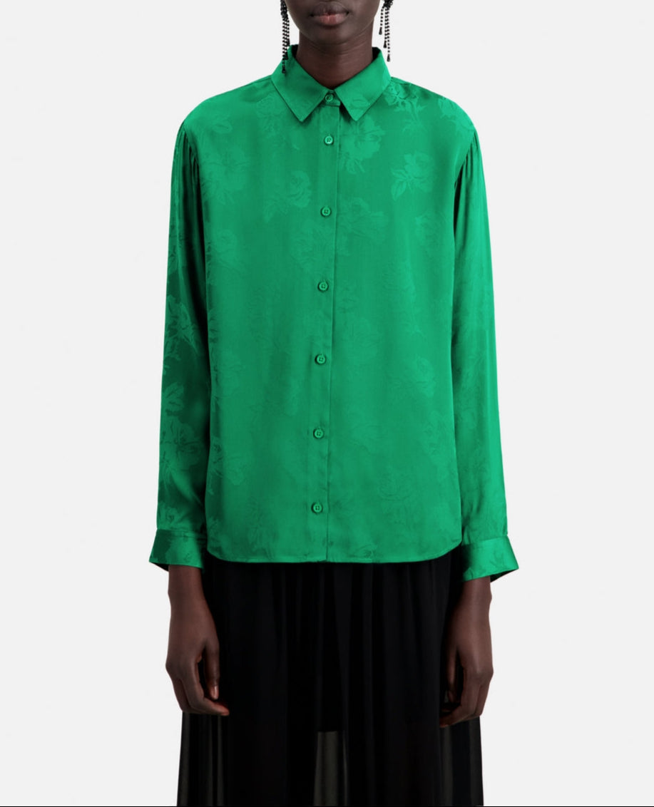 The Kooples - Chemisier - Vert - Femme