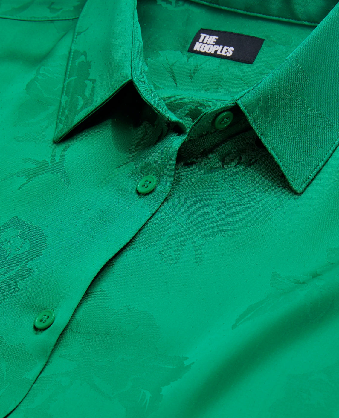 The Kooples - Chemisier - Vert - Femme