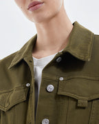 The Kooples - Khaki Casual Denim Jumpsuit With Pockets - Women